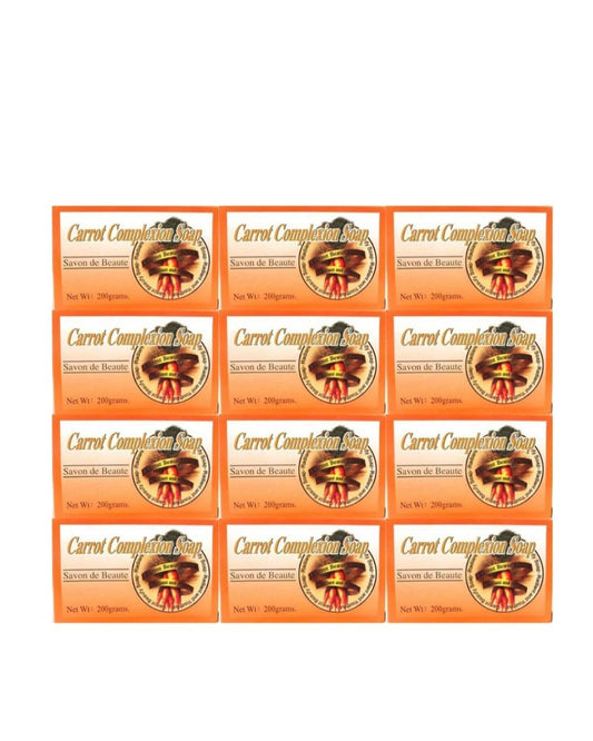 Carrot complexión soap